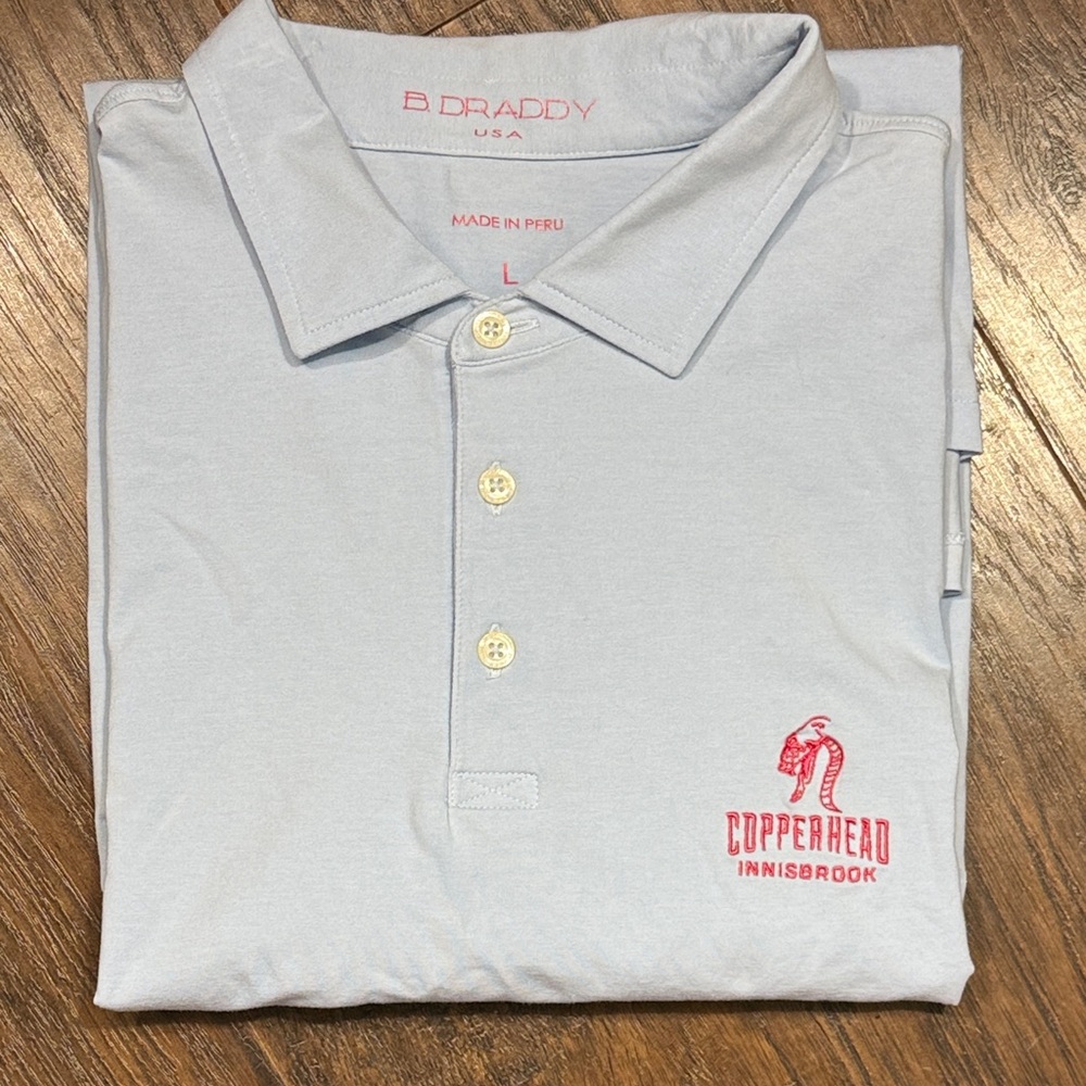 B.‎ Draddy Men's Copperhead Innisbrook Golf Polo